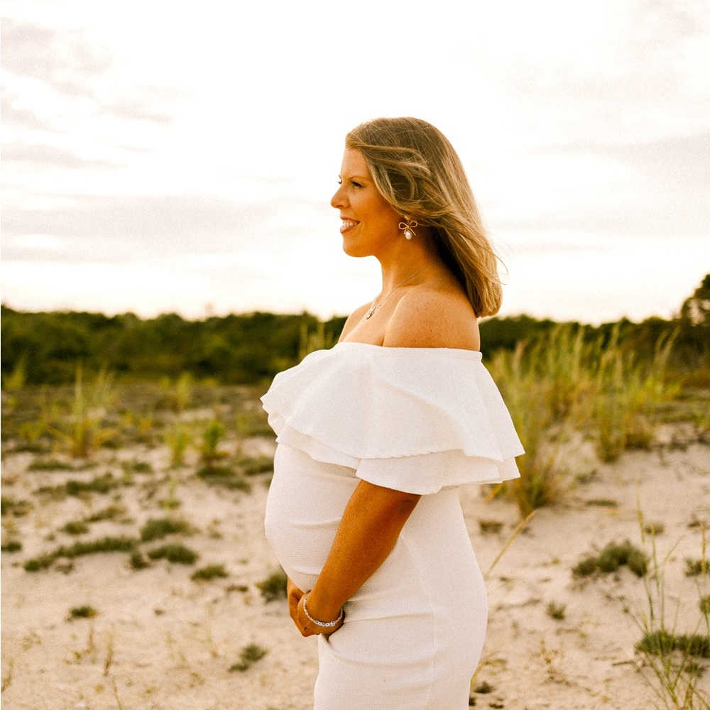 Maternity dress strapless